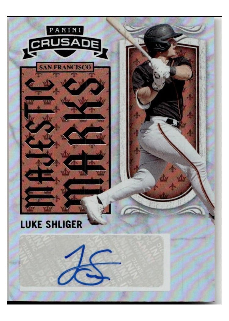 2025 Panini Crusade Majestic Marks Luke Shliger #25 card
