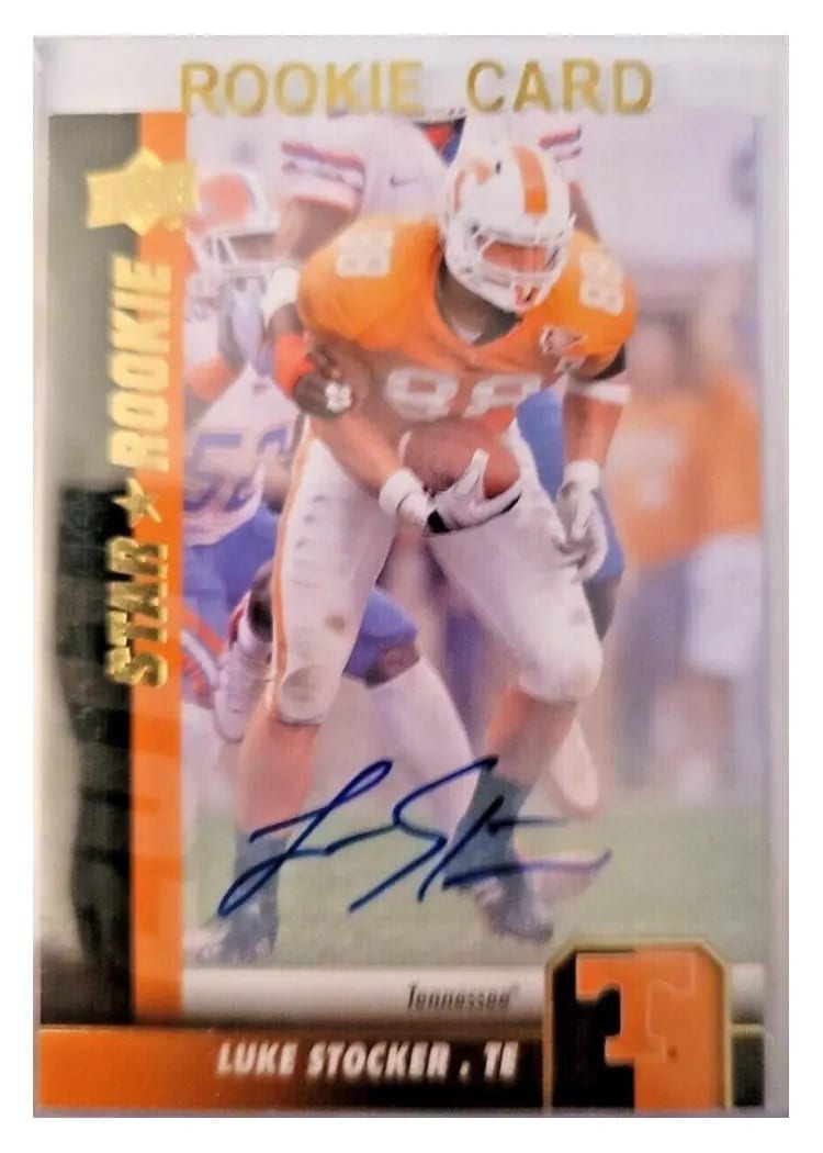 2011 Upper Deck Luke Stocker #121 card