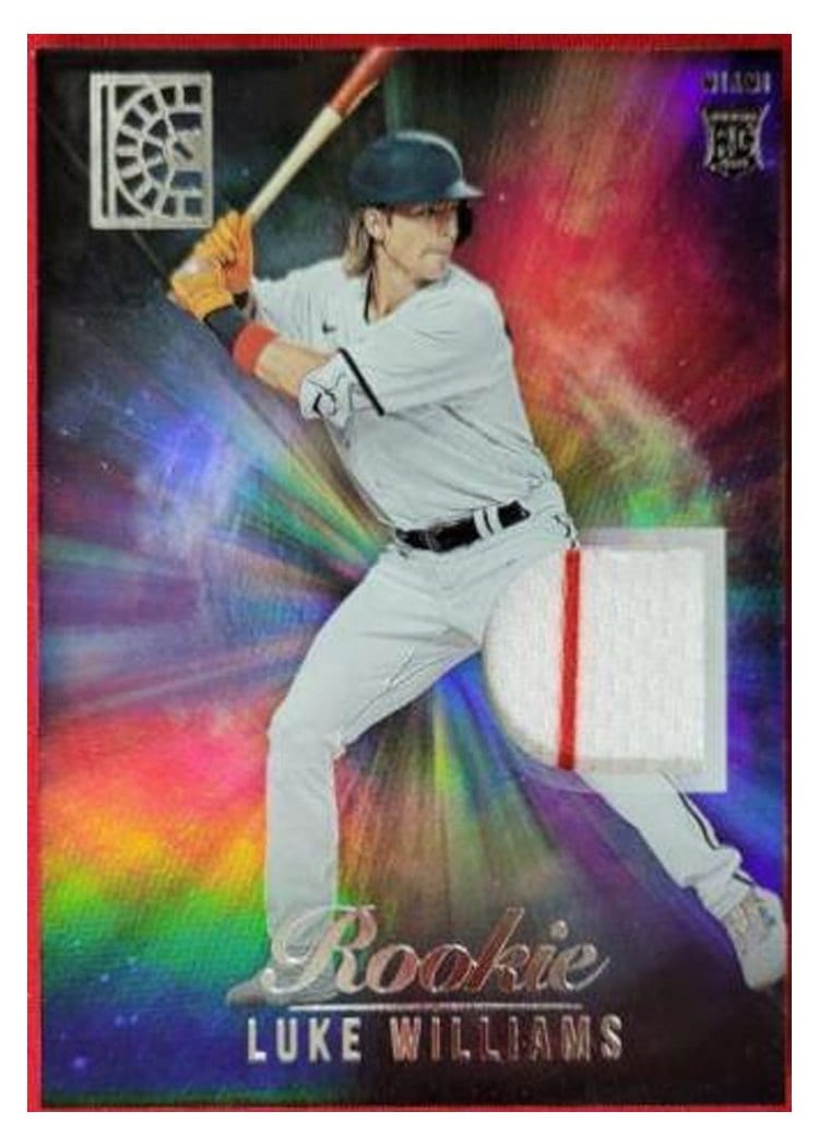 2022 Panini Capstone Rookie Materials Luke Williams #RM-LW card