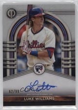 2022 Topps Tribute League Inauguration Autographs Luke Williams #LIA-LW card
