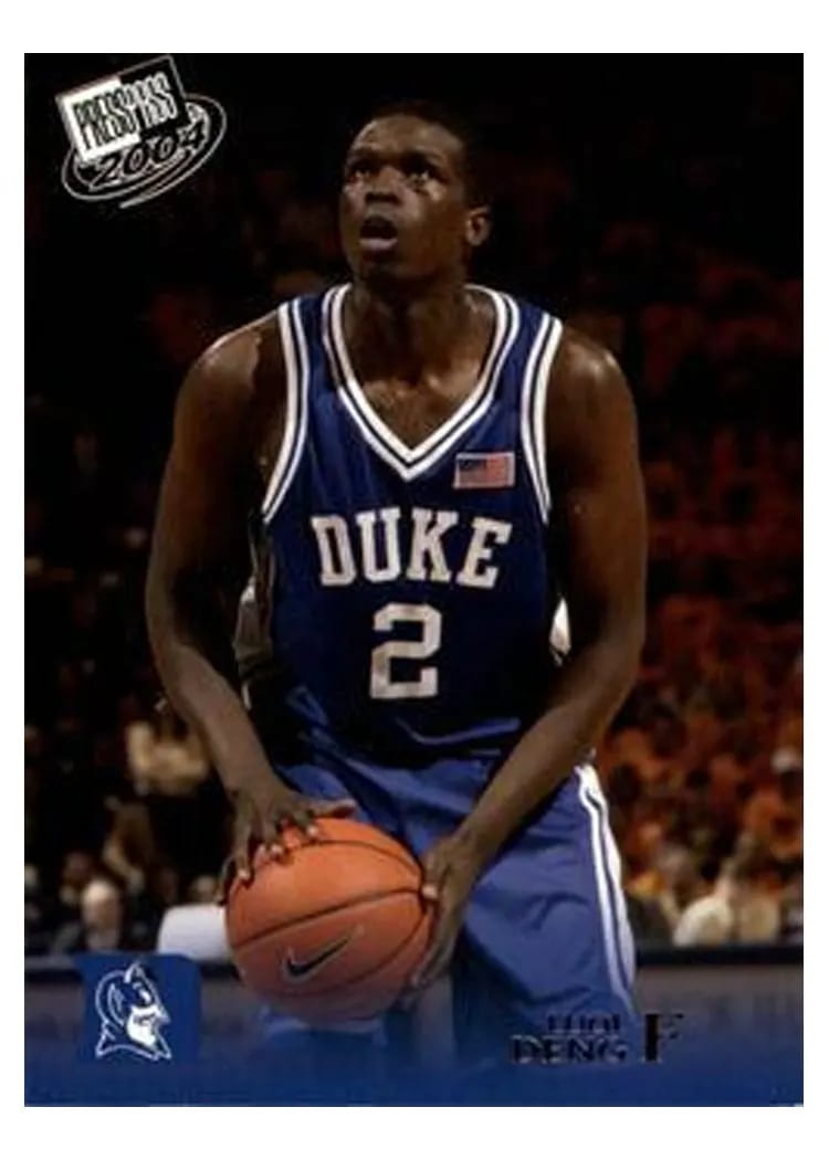 2004 Press Pass Luol Deng #8 card