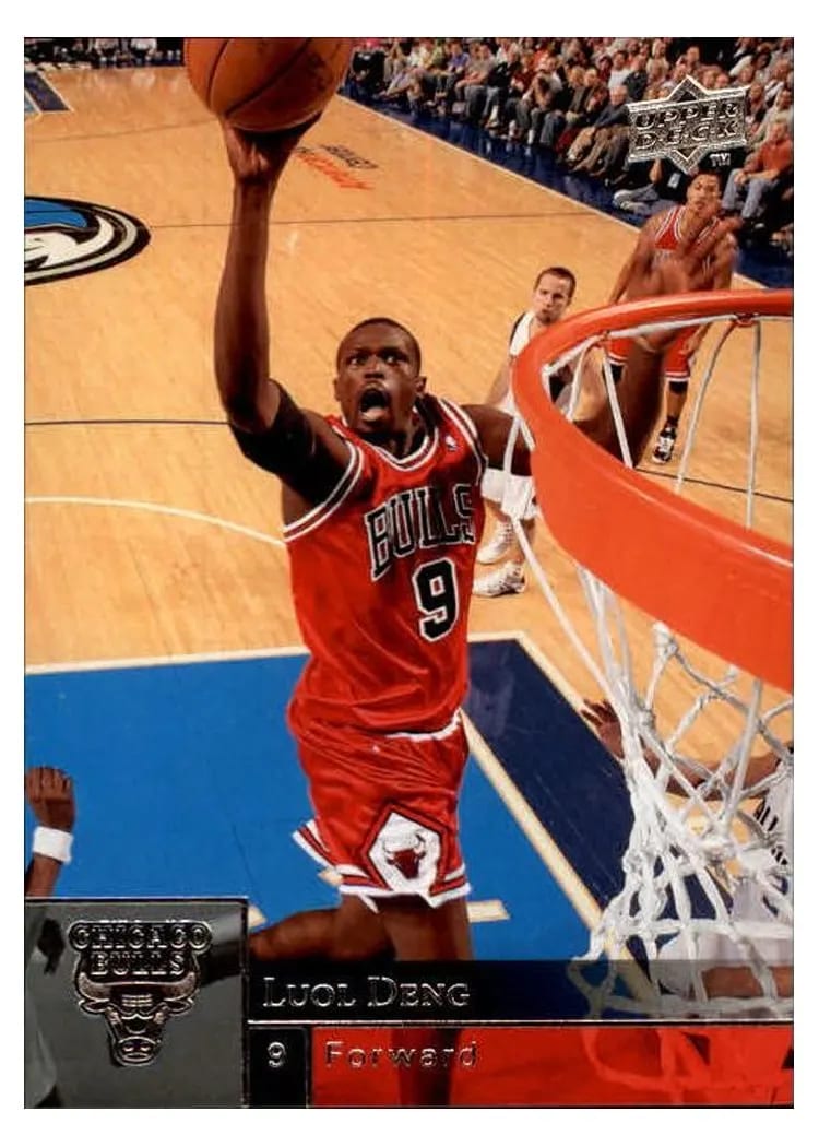 2009 Upper Deck Luol Deng #22 card