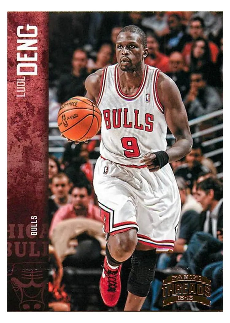 2012 Panini Threads Luol Deng #17 card