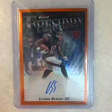 2025 Finest Finest Freshman Autographs Luther Burden III #FFA-LB card
