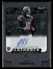 2025 Finest Flashback Autographs Luther Burden III #FBA-LBU
