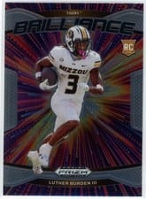 2025 Panini Prizm Draft Picks Brilliance Luther Burden III #12 card