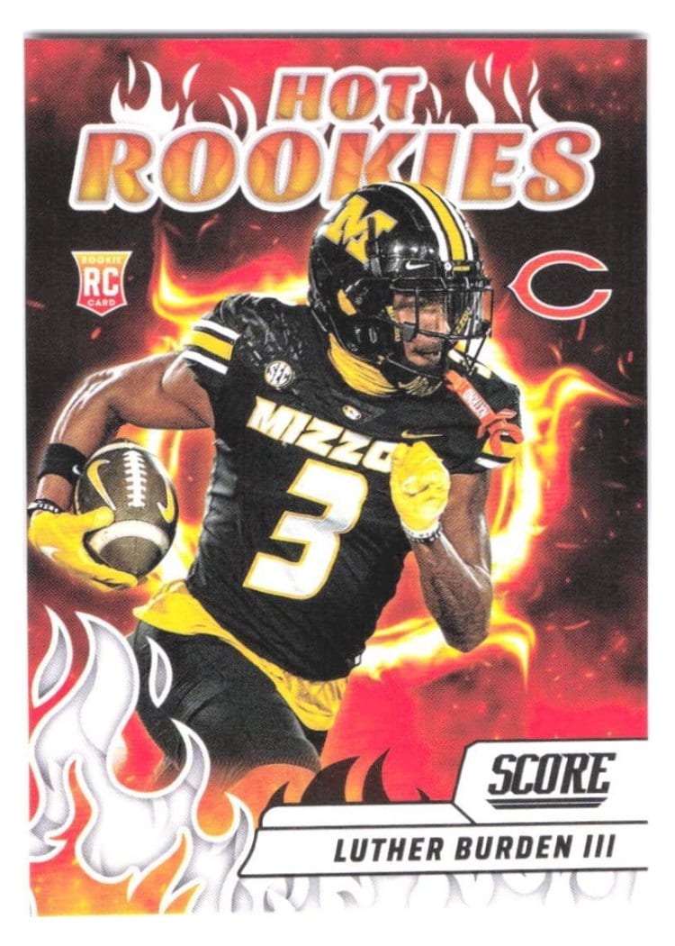 2025 Score Hot Rookies Luther Burden III #4 card