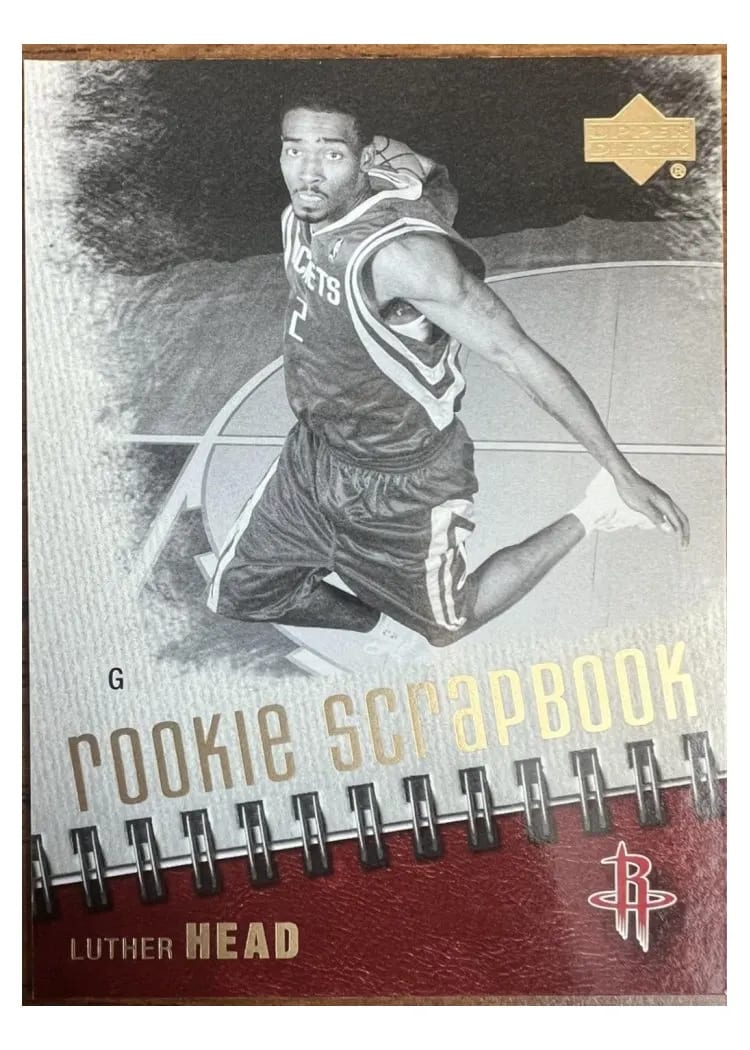 2005 Upper Deck Rookie Scrapbook Luther Head #RS20 card