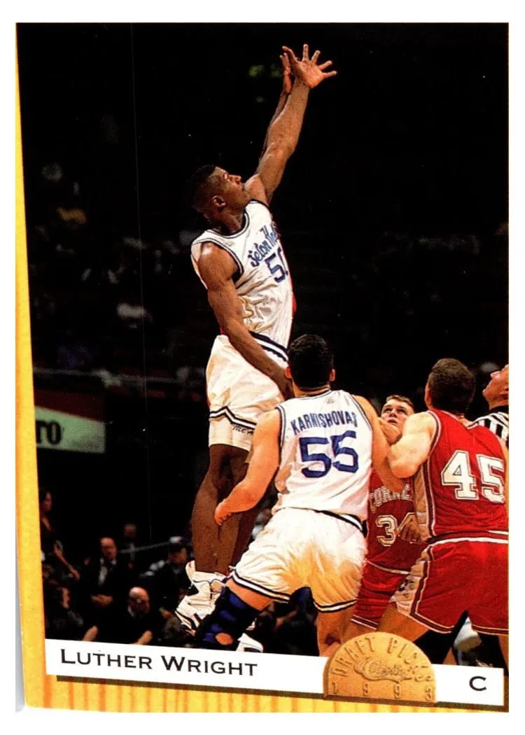 1993 Classic Draft Picks Luther Wright #82 card