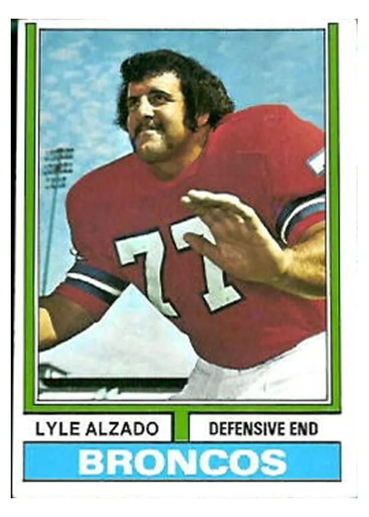 1974 Topps Lyle Alzado #321 card