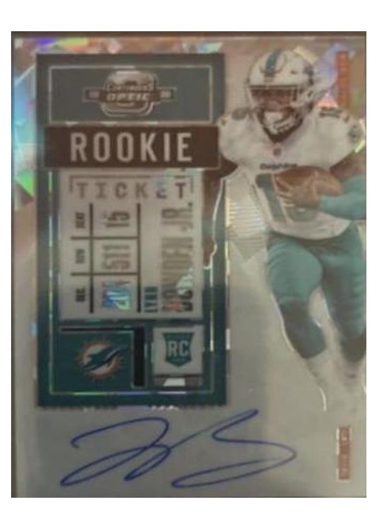 2020 Panini Contenders Optic Base Set Lynn Bowden Jr #129 card
