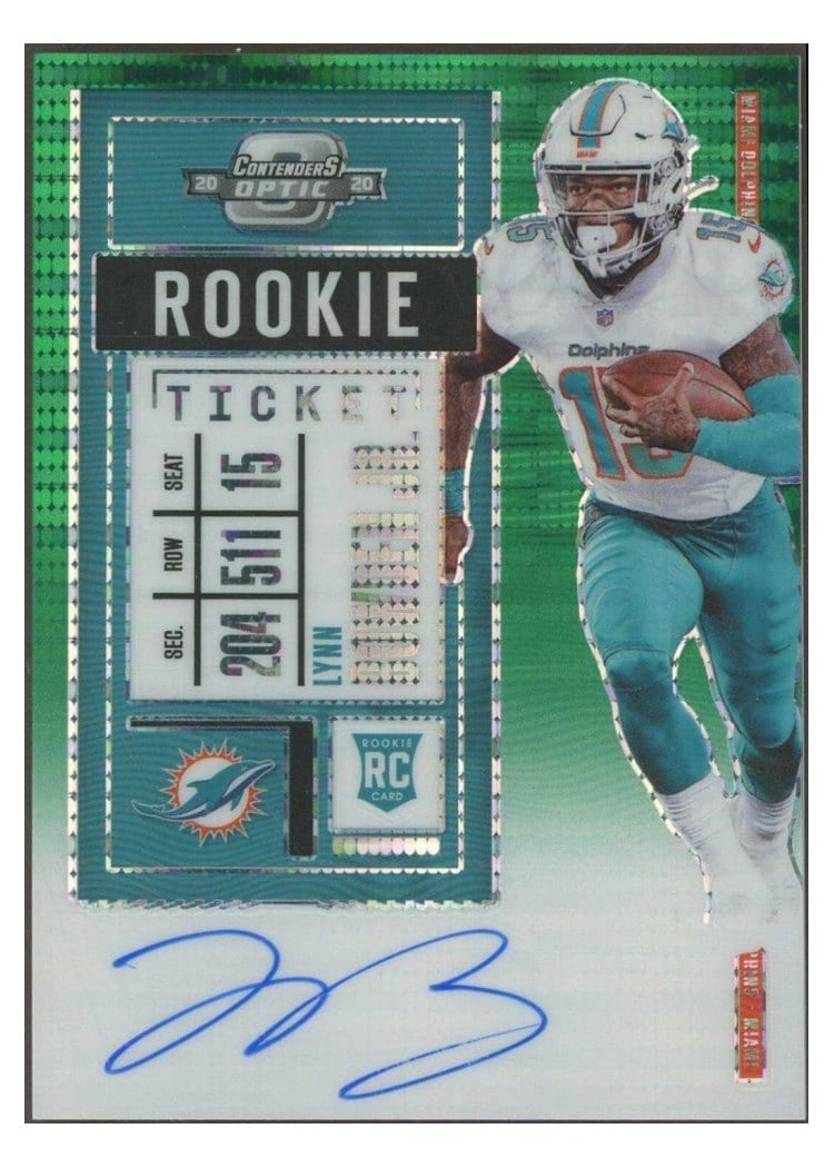 2020 Panini Contenders Optic Base Set Lynn Bowden Jr #129 card