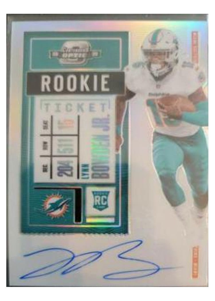 2020 Panini Contenders Optic Base Set Lynn Bowden Jr #129 card
