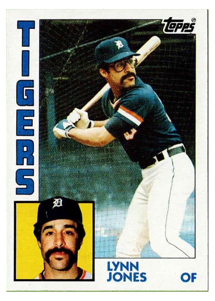 1984 Topps Lynn Jones #731 card