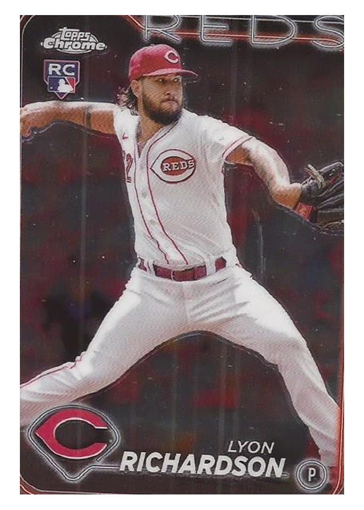 2024 Topps Chrome Base Set Lyon Richardson #230 card
