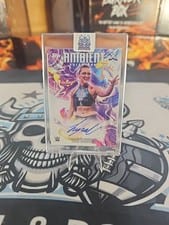 2025 Topps Exalted WWE Wrestling Ambient Autographs Lyra Valkyria #AMA-LVE card