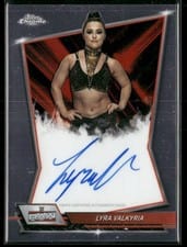 2026 Topps Chrome WWE Red Brand Autographs Lyra Valkyria #RBA-LYR card