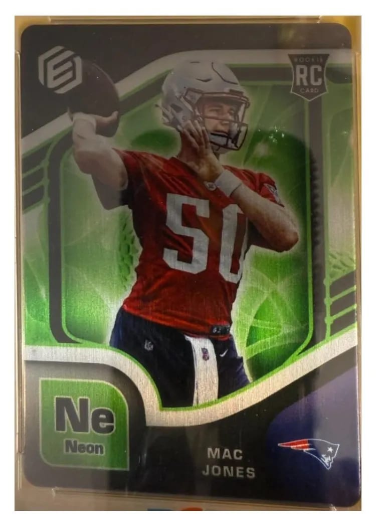 2021 Panini Elements Mac Jones #81 card