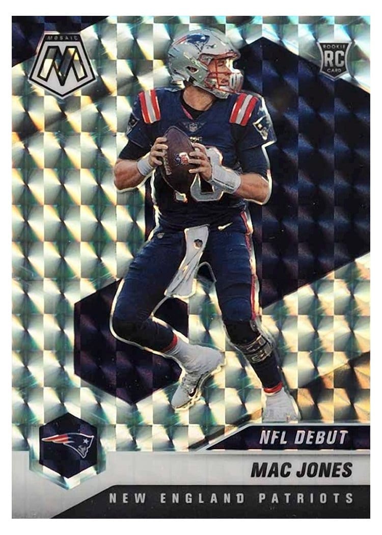 2021 Panini Mosaic Base Set Mac Jones #245 card