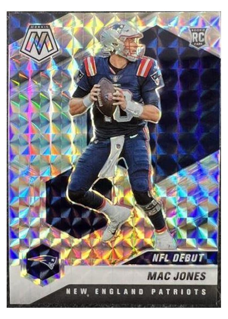 2021 Panini Mosaic Base Set Mac Jones #245 card