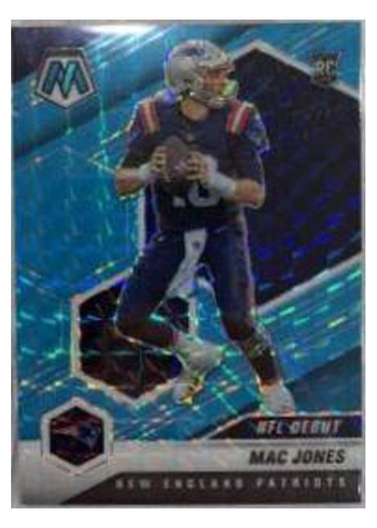 2021 Panini Mosaic Base Set Mac Jones #245 card