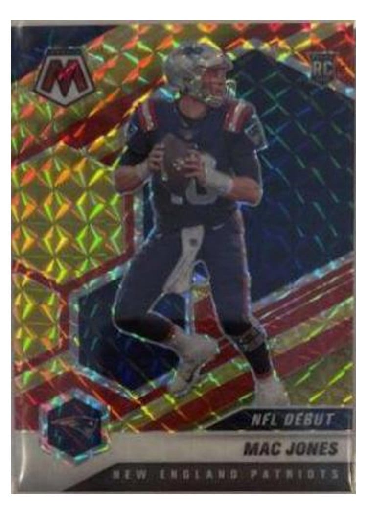 2021 Panini Mosaic Base Set Mac Jones #245 card