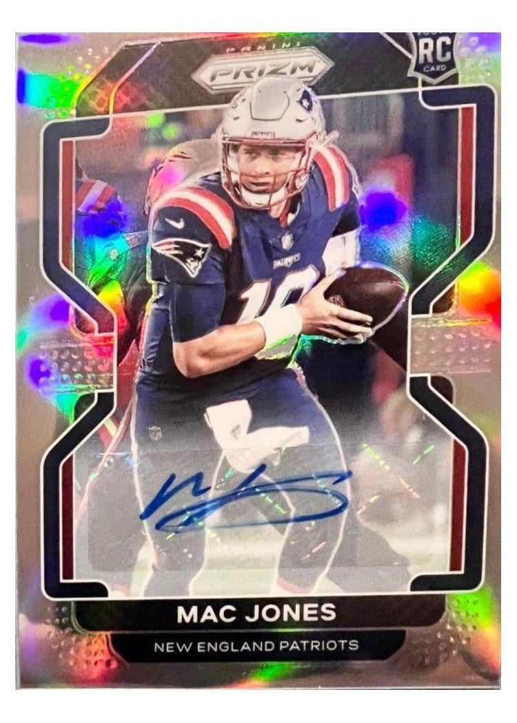 2021 Panini Prizm Base Set Mac Jones #336 card