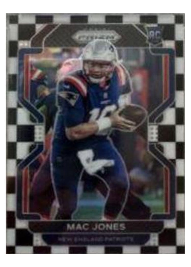 2021 Panini Prizm Base Set Mac Jones #336 card