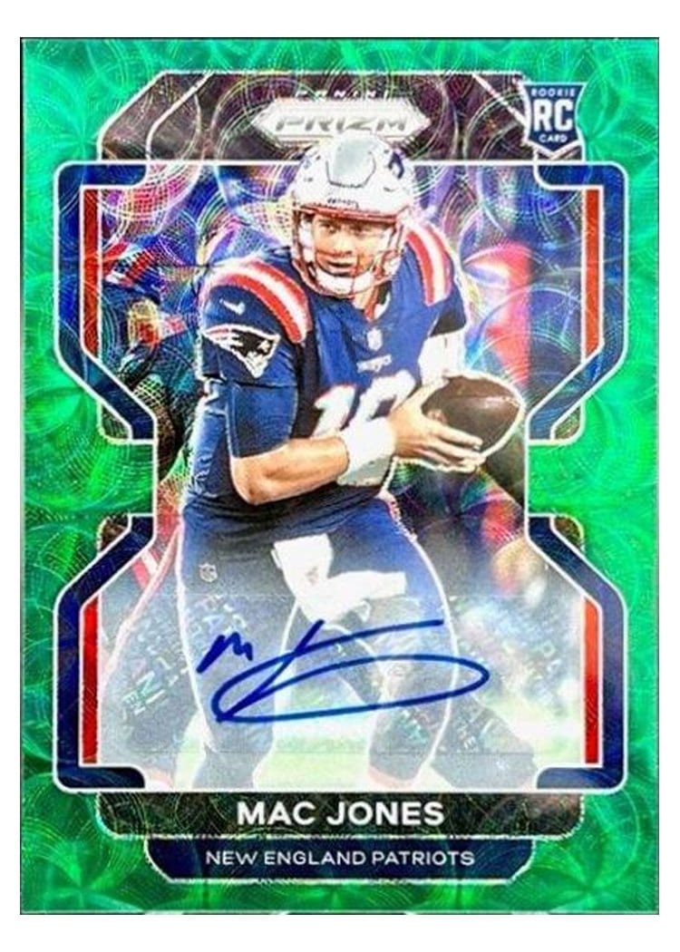 2021 Panini Prizm Base Set Mac Jones #336 card