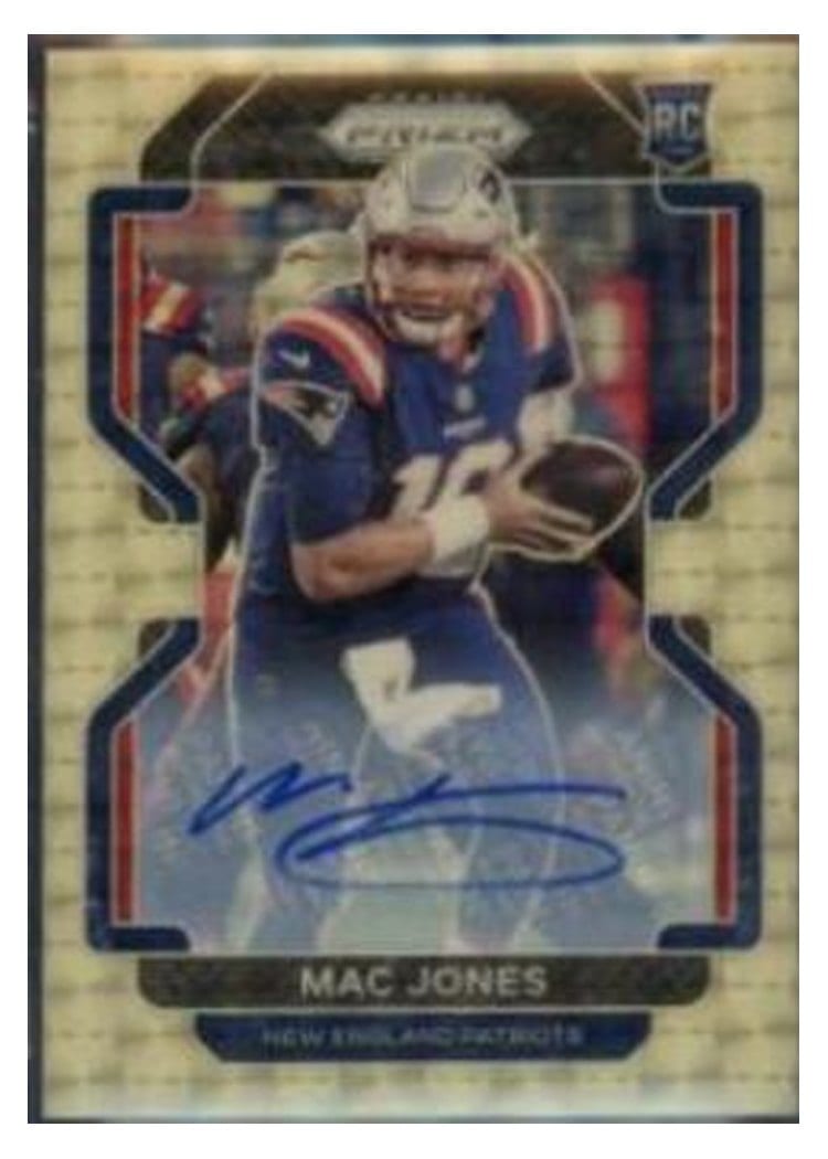 2021 Panini Prizm Base Set Mac Jones #336 card