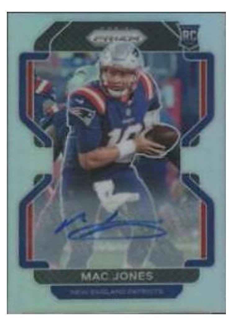 2021 Panini Prizm Base Set Mac Jones #336 card