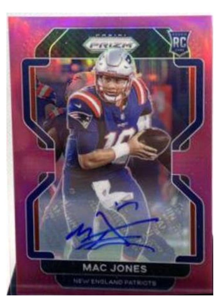 2021 Panini Prizm Base Set Mac Jones #336 card