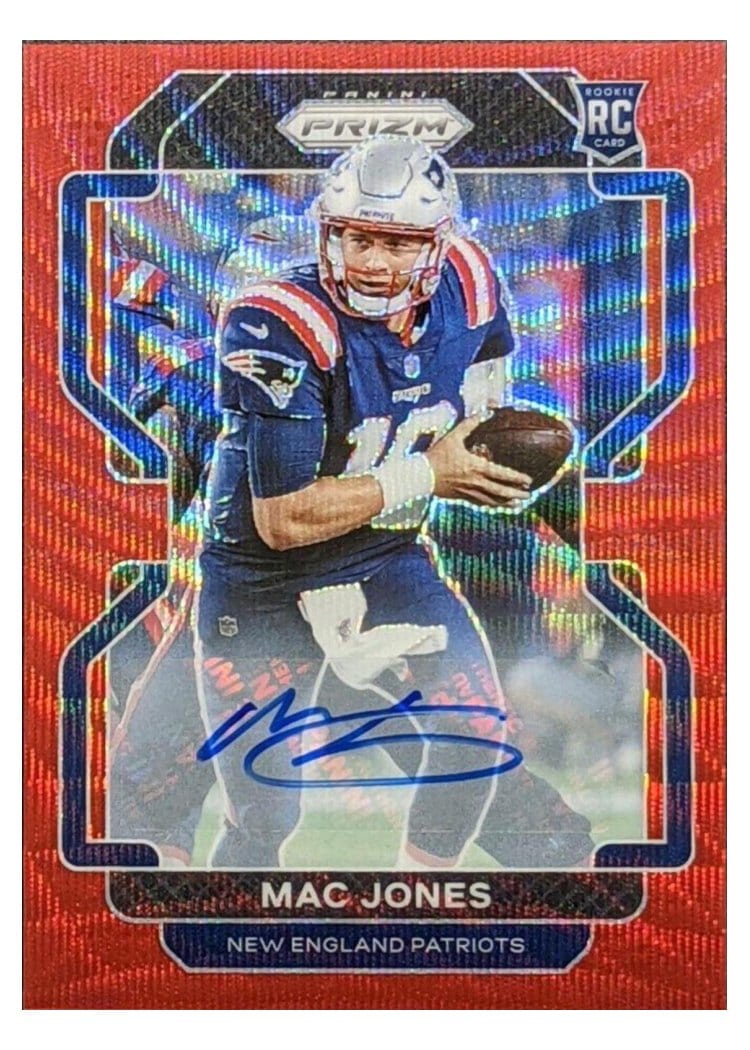 2021 Panini Prizm Base Set Mac Jones #336 card