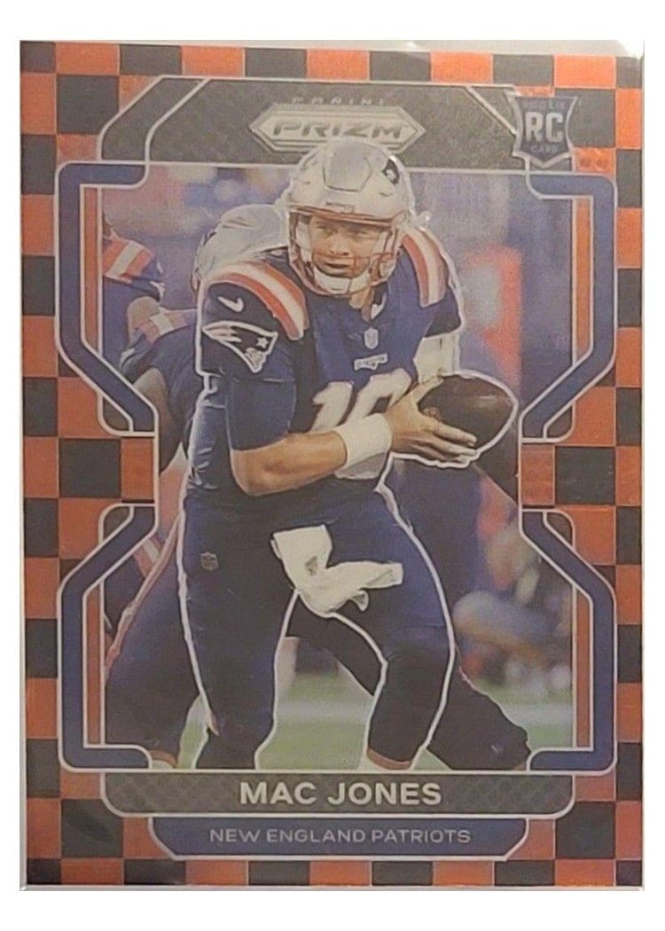 2021 Panini Prizm Base Set Mac Jones #336 card