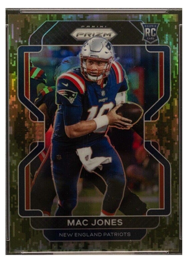 2021 Panini Prizm Base Set Mac Jones #336 card