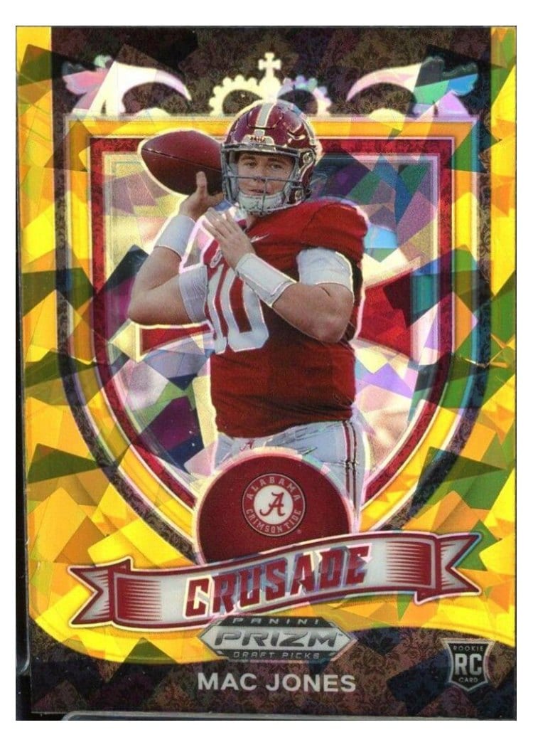 2021 Panini Prizm Base Set Mac Jones #336 card