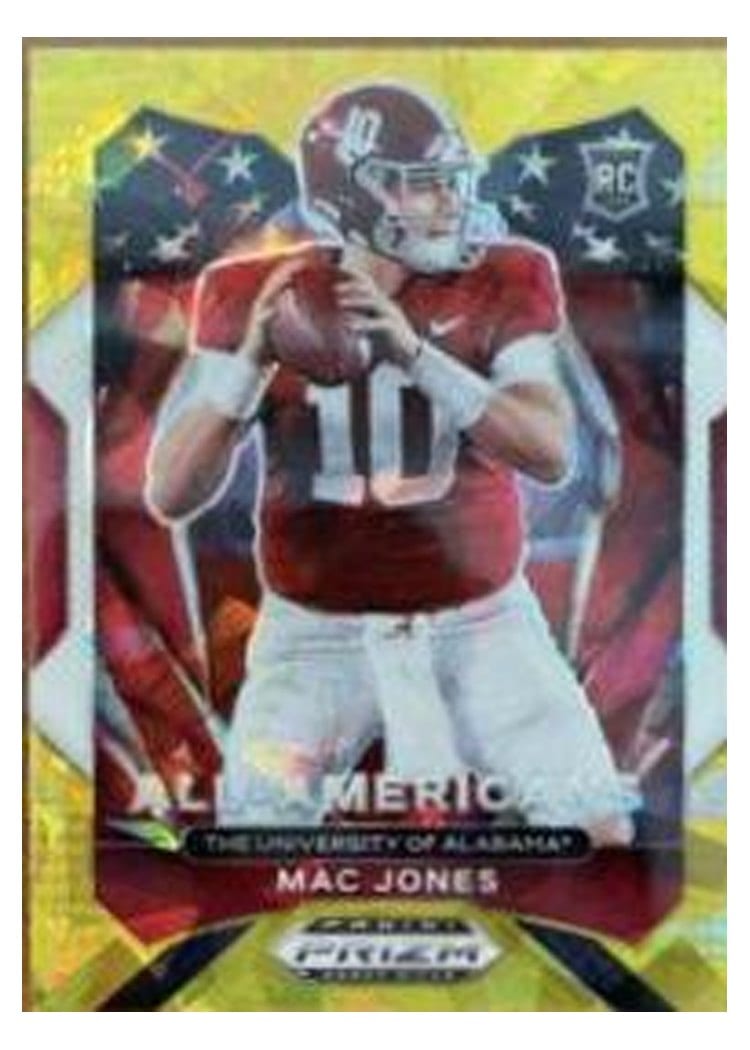 2021 Panini Prizm Base Set Mac Jones #336 card