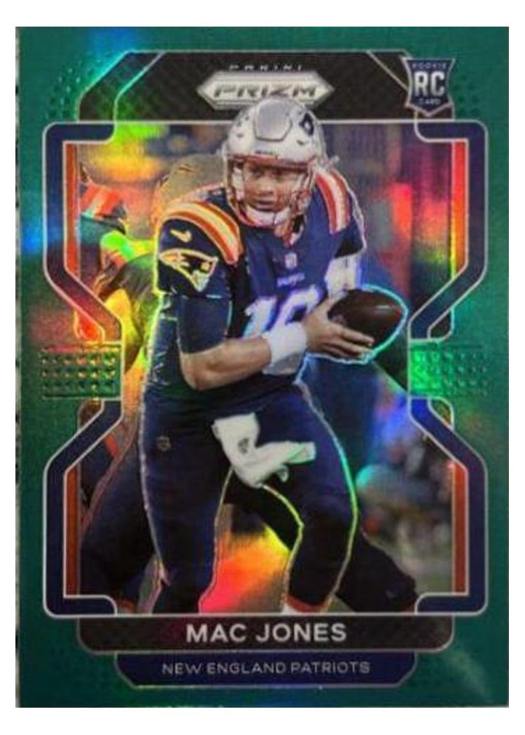 2021 Panini Prizm Base Set Mac Jones #336 card