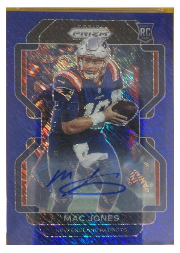 2021 Panini Prizm Base Set Mac Jones #336 card