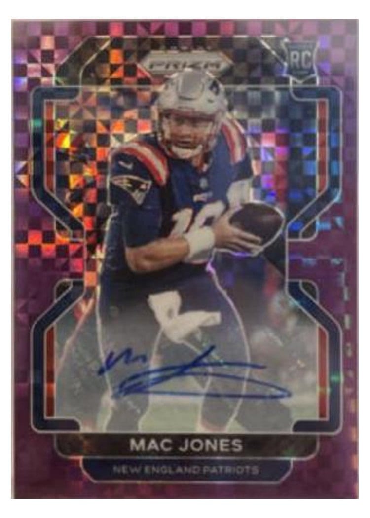 2021 Panini Prizm Base Set Mac Jones #336 card