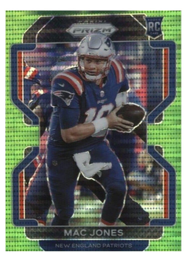 2021 Panini Prizm Base Set Mac Jones #336 card