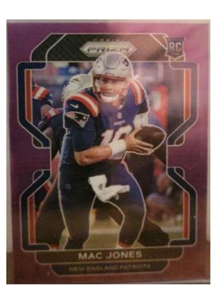 2021 Panini Prizm Base Set Mac Jones #336 card