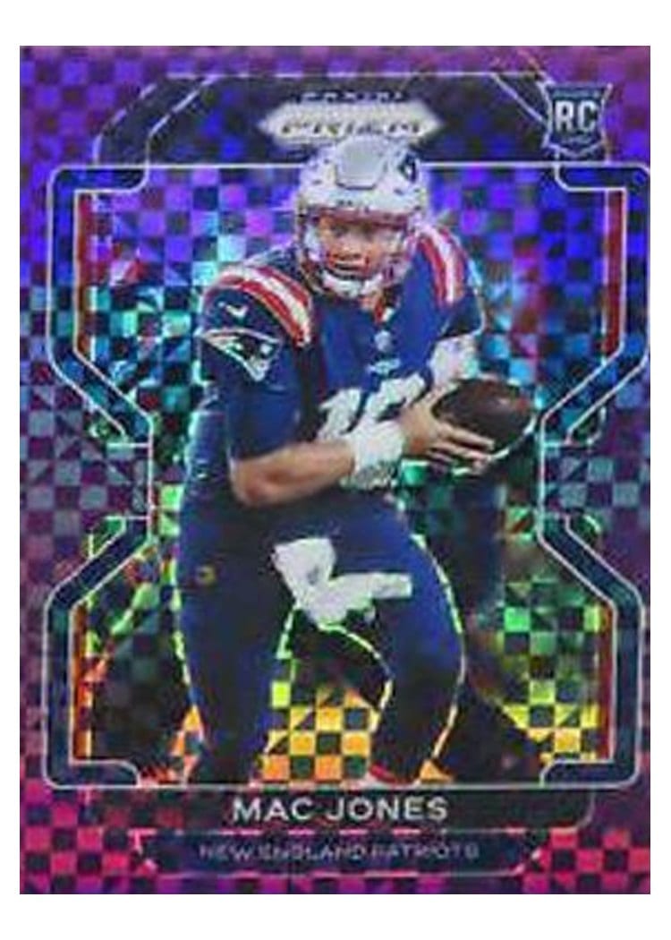 2021 Panini Prizm Base Set Mac Jones #336 card