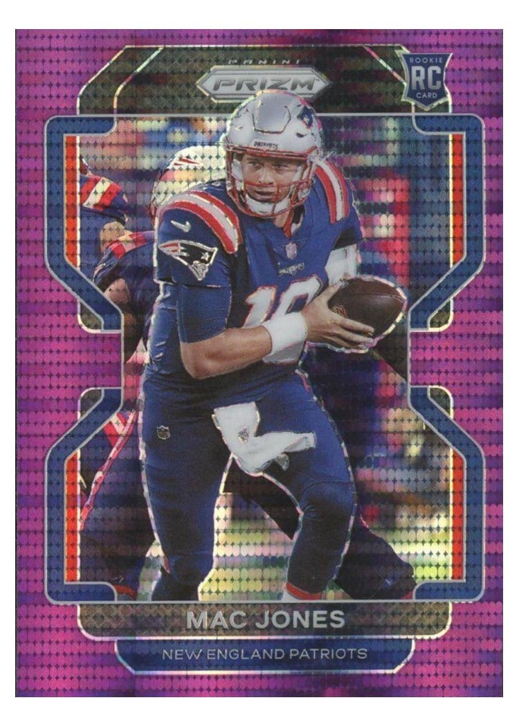 2021 Panini Prizm Base Set Mac Jones #336 card