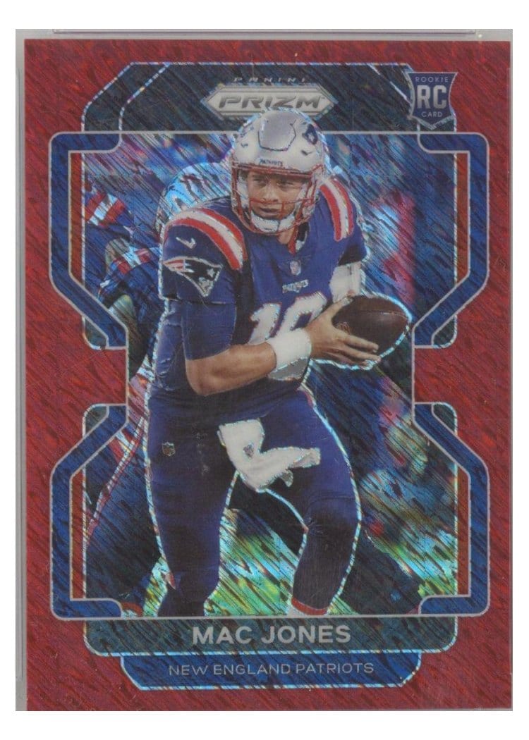 2021 Panini Prizm Base Set Mac Jones #336 card