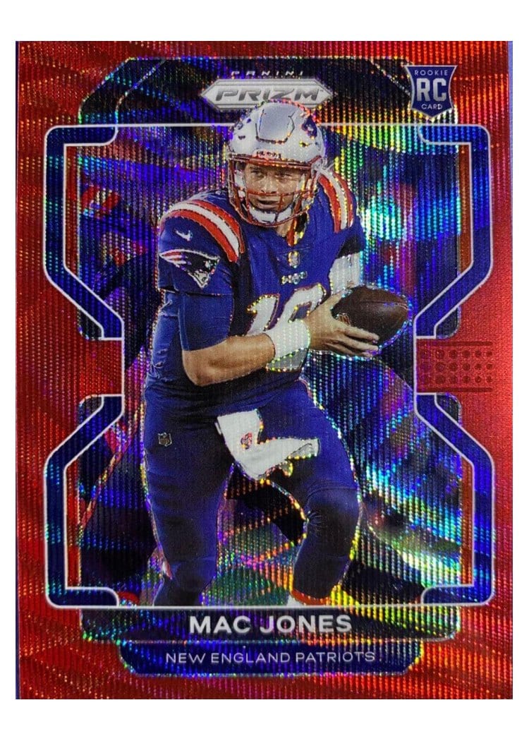2021 Panini Prizm Base Set Mac Jones #336 card