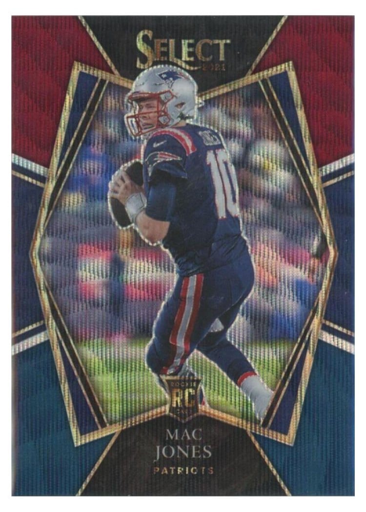 2021 Panini Select Mac Jones #151 card
