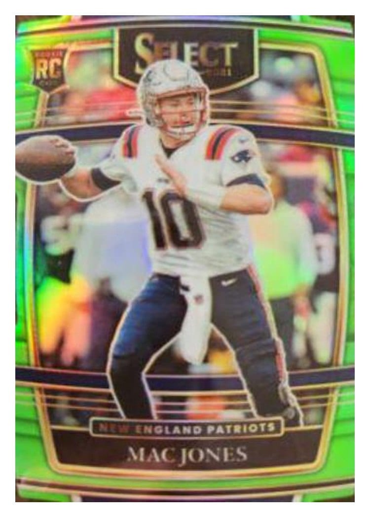 2021 Panini Select Mac Jones #51 card