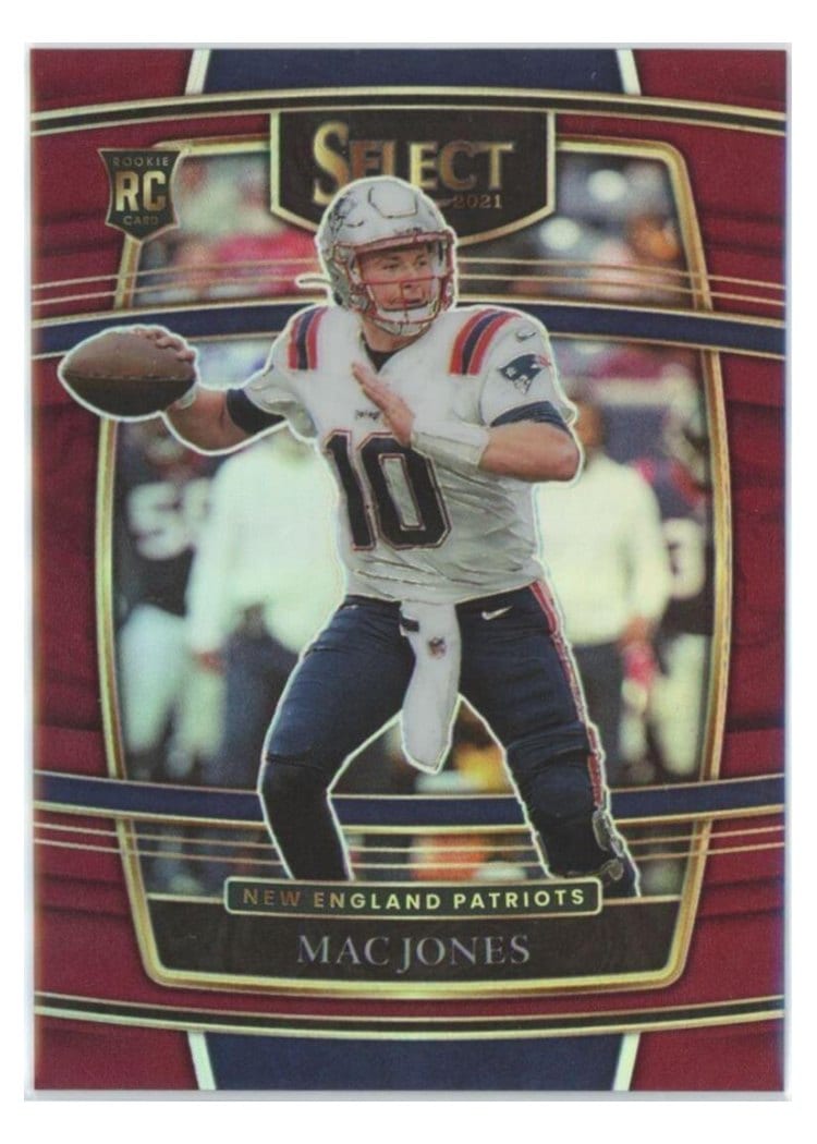 2021 Panini Select Mac Jones #51 card