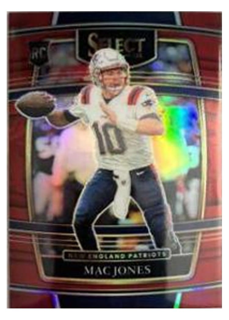 2021 Panini Select Mac Jones #51 card